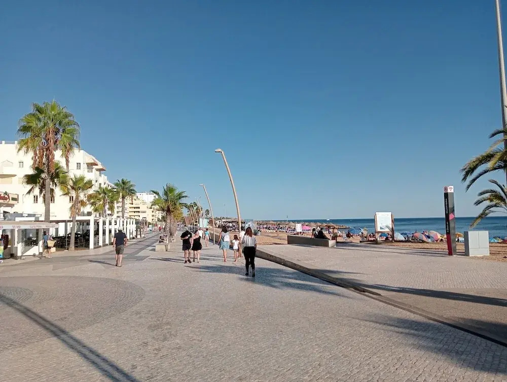 Front Beach Quarteira Ground Floor Girassol Studio