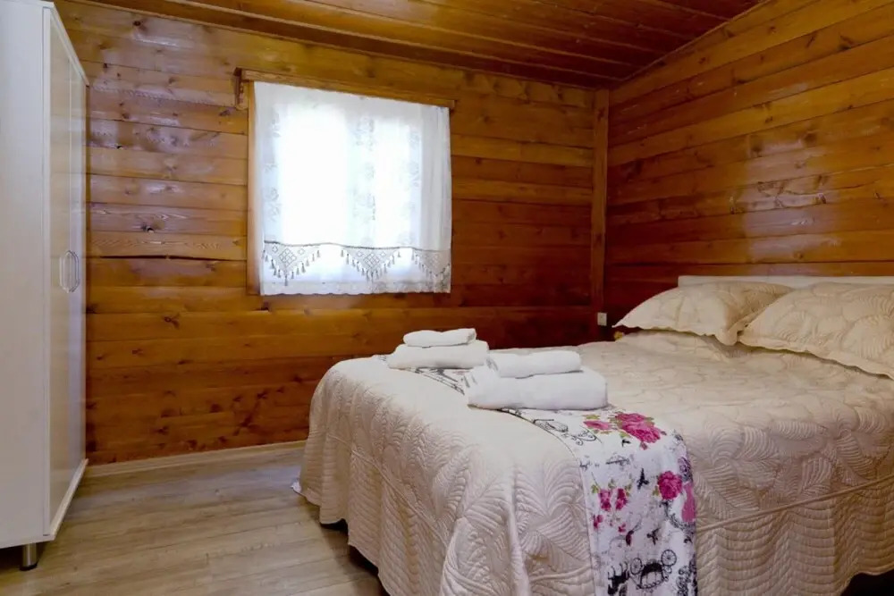 Tiny House With Shared Pool and Balcony in Bodrum