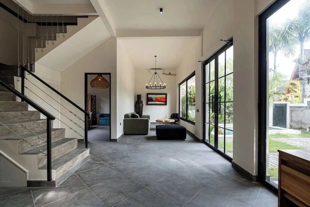 Orfeas Villas 1 - Luxury 2BR Canggu Private Pool, Rooftop Lounge