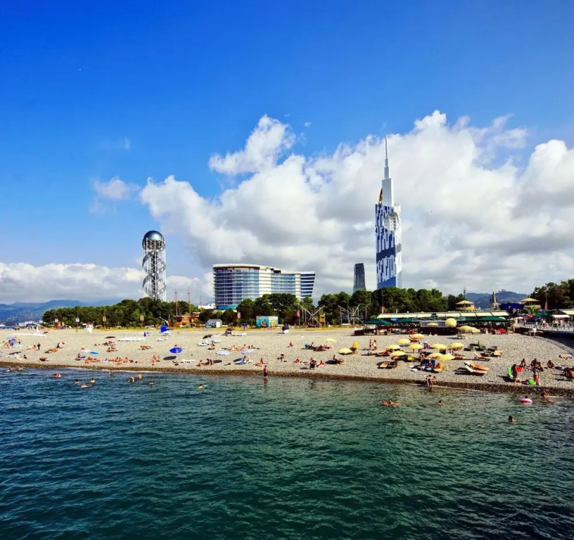Апартаменты Orbi City с 2 спальнями и великолепным видом на море