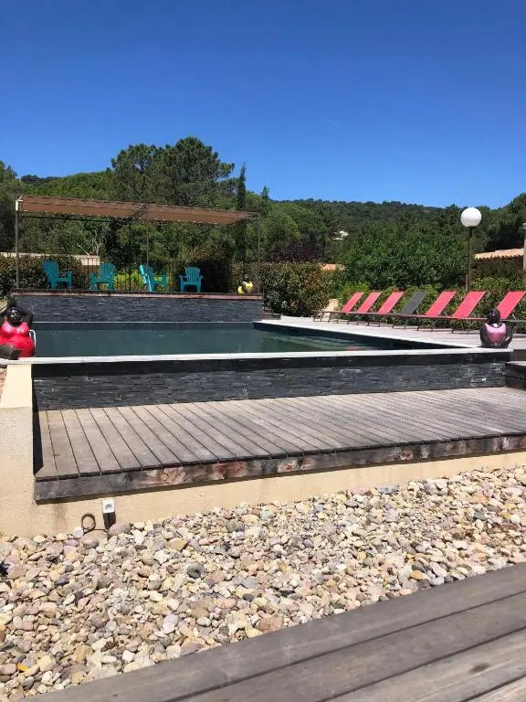 Pleasant private villa Located in a garden of 8000m2 with trees
