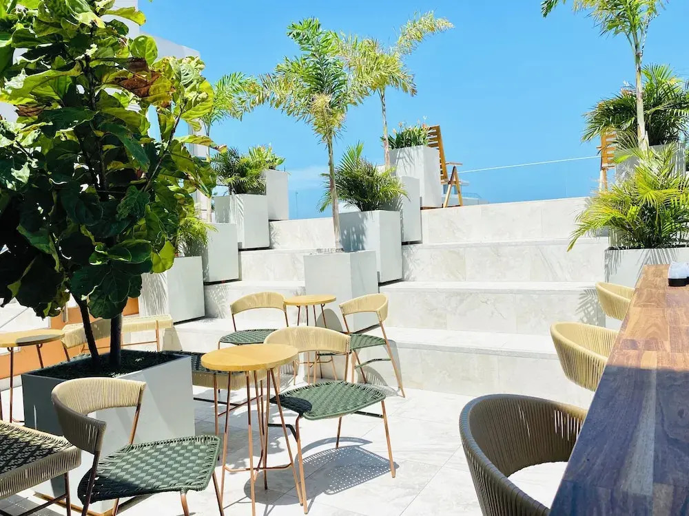 Blue loft ocean view