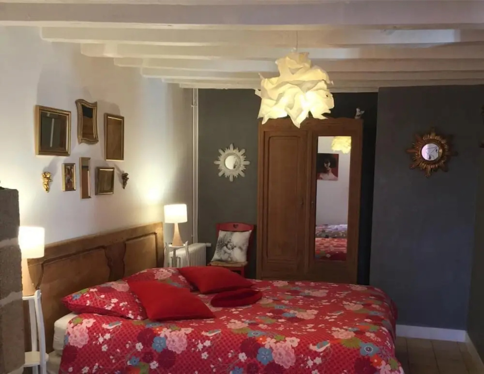 Maison dhôtes lAngevinière, chambre des Anges proche Mont-Saint-Michel