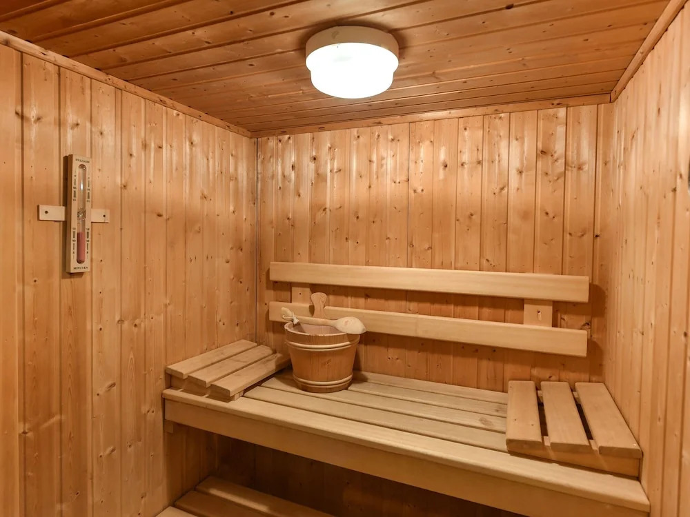 Detached Villa Within Walking Distance of the Beach, With a Swimming Pool and a Sauna