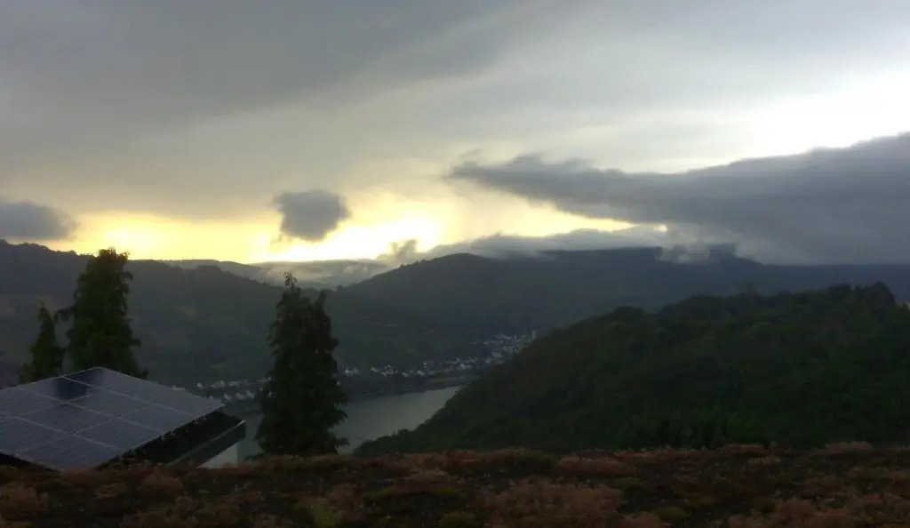Schau-Rhein#2 - on Top of Bacharach, Rhineview