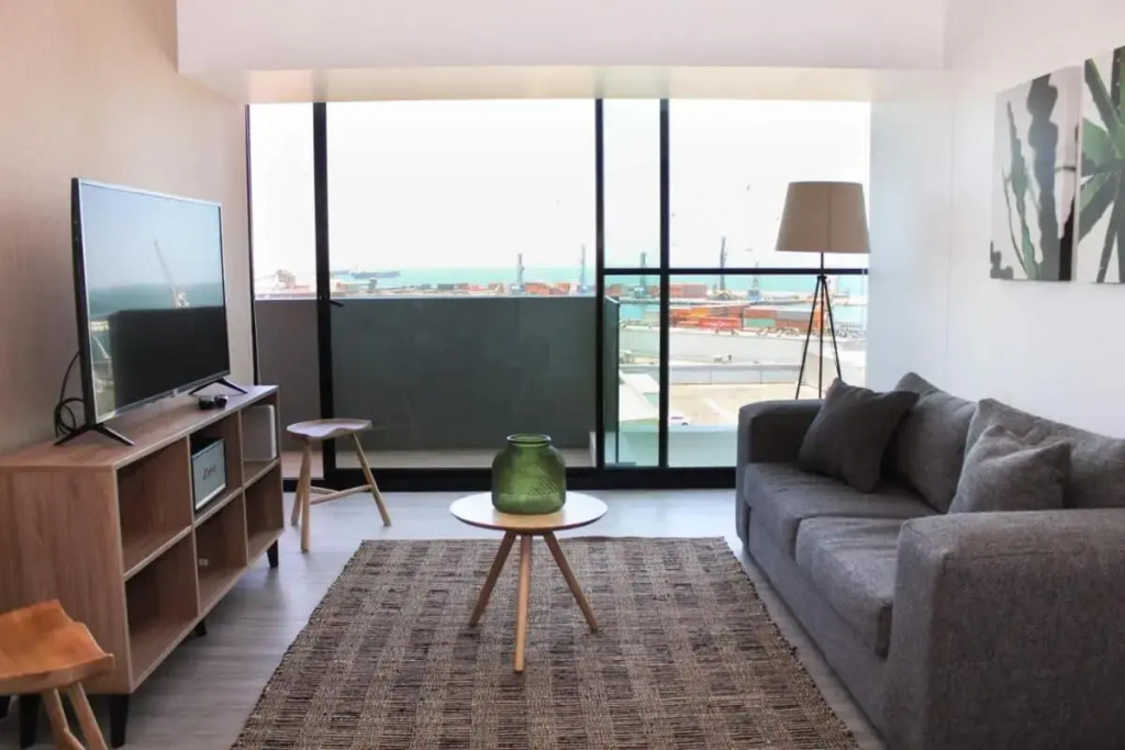 PRECIOSO depto Nuevo 1D1B con Terraza vista al Mar Servicio HOM