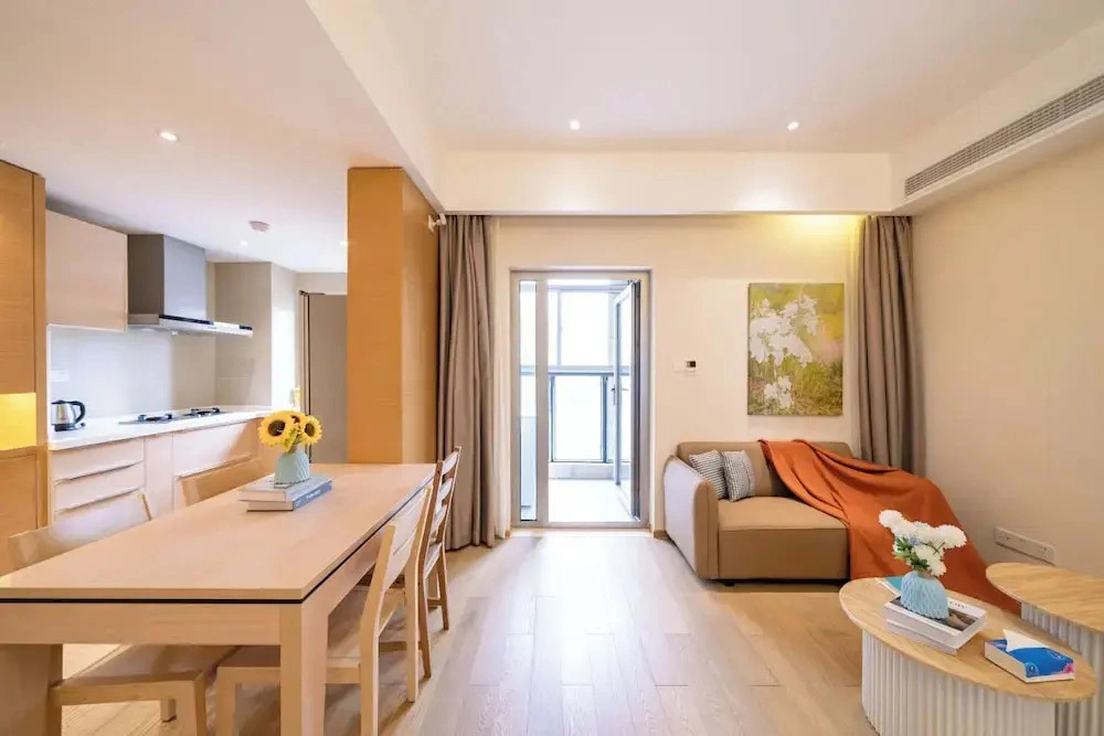 Tyms Gubei 3BR Family Apt at Mingdu City