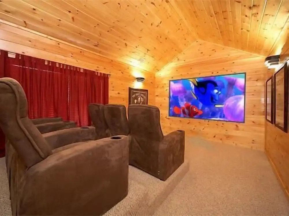 Theater Hot Tub Game Room