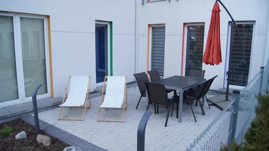 Apartament Riwiera dla 2 par i 2 dzieci, 300m od plaży