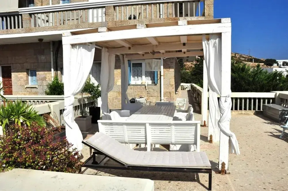 Apartment With 2 Bedrooms In Psathi, With Wonderful Sea View And Furnished Terrace - 700 M From The