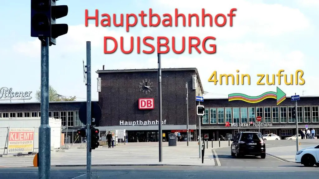 Duisburg Zentrum Orchidee, 5min vom HBF, Düsseldorf Messe und Flughafen 35 min