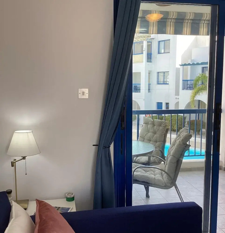 Paphos Blue Tasteful Apartment Complex Pool View