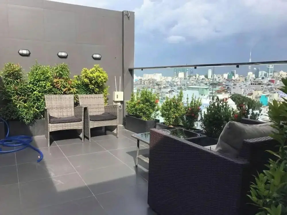 Otis Apartment - 33 Tran Ke Xuong Rooftop View