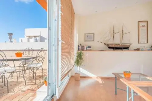 Ático en el centro con 250 m2 de terraza + bicis