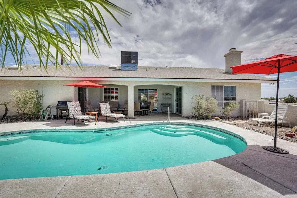 Views & Fenced Yard: Lake Havasu City Home!