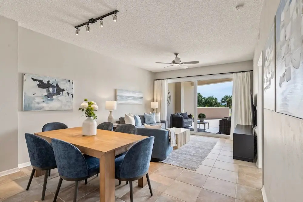 Oceanfront Condo With Large Patio, Direct Water Access, Pool, Central AC, & W/D