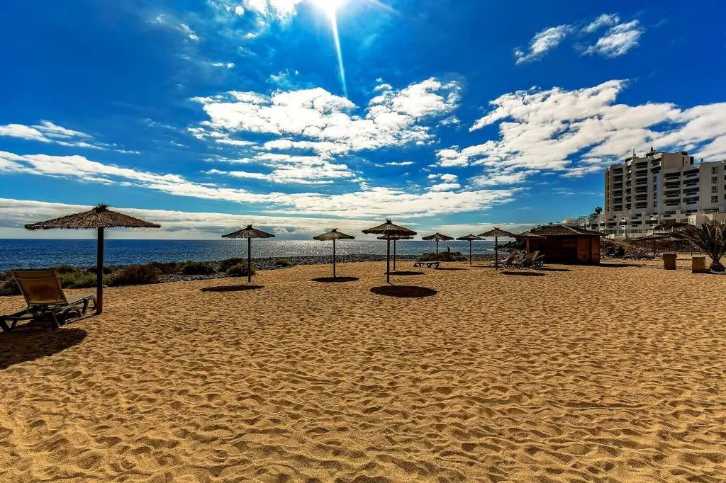 Apartamento T1C con AC, Wifi, vistas a oceano o piscina en Tenerife Sur