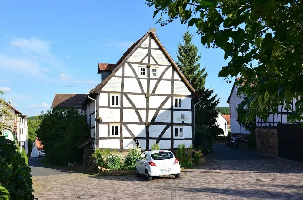 Traditionelles Ferienhaus in Hessen mit Garten