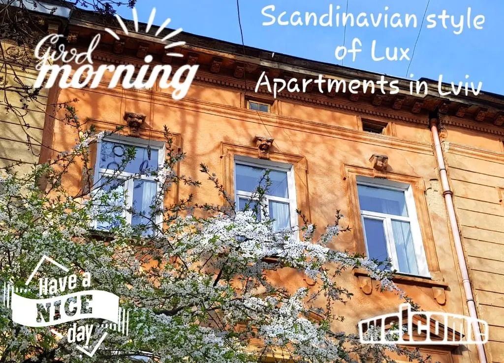 Scandinavian style of Lux Apartments in Lviv