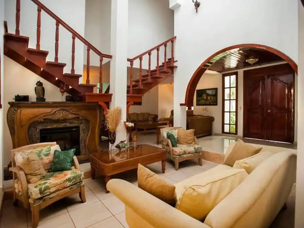 Sosua Vacation Villa In Town Walled and Private With Pool