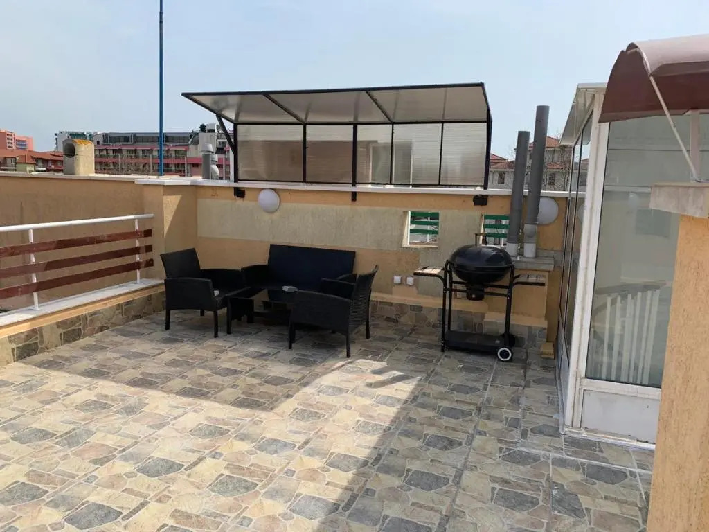 2-bedroom, 1- living room with folding divan, apartment with swimming pool and terrace