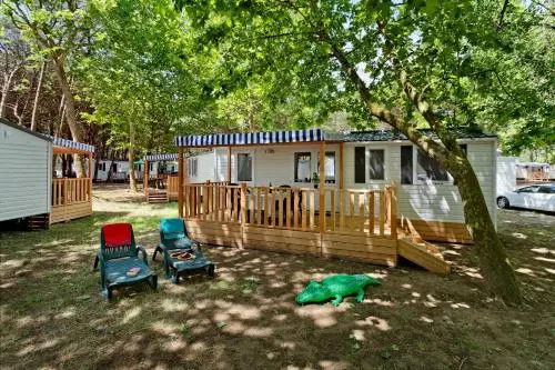 Albatross Mobile Homes on Camping CaSavio