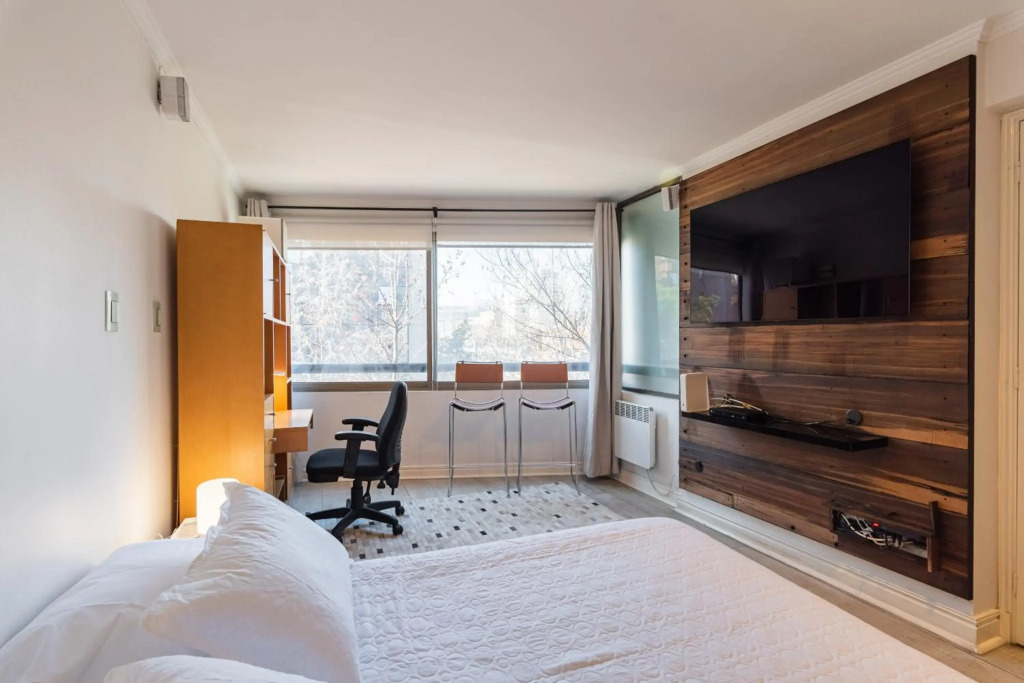 Vitacura Zen 2BR W/ Parking, Wifi, Gym & Mall