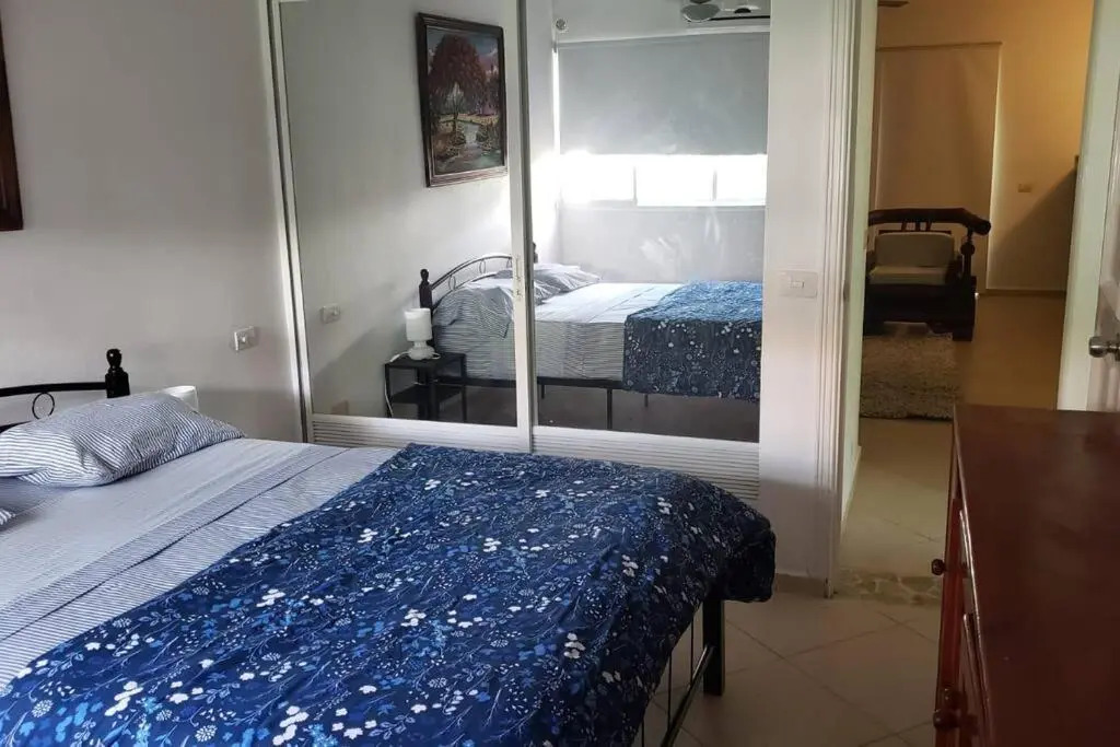 Garden view apartment on Las Ballenas beach