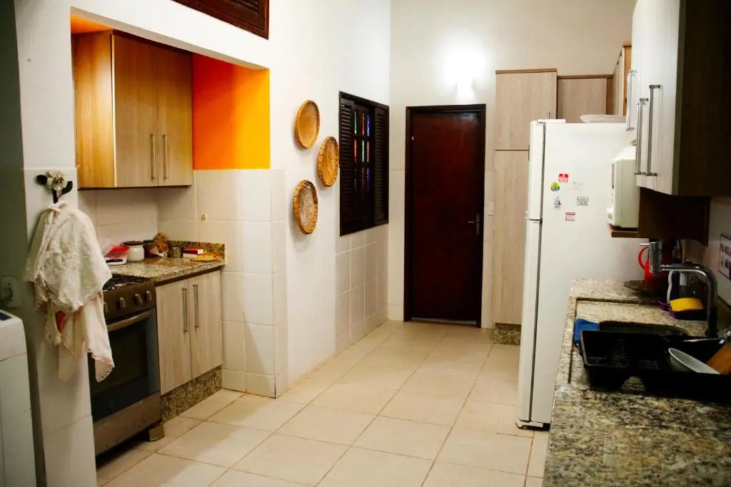 Flat com mini kitchen- Aldeia de Perocão Guarapari - Passeio de barco, Caiaque, SUP e Trilhas