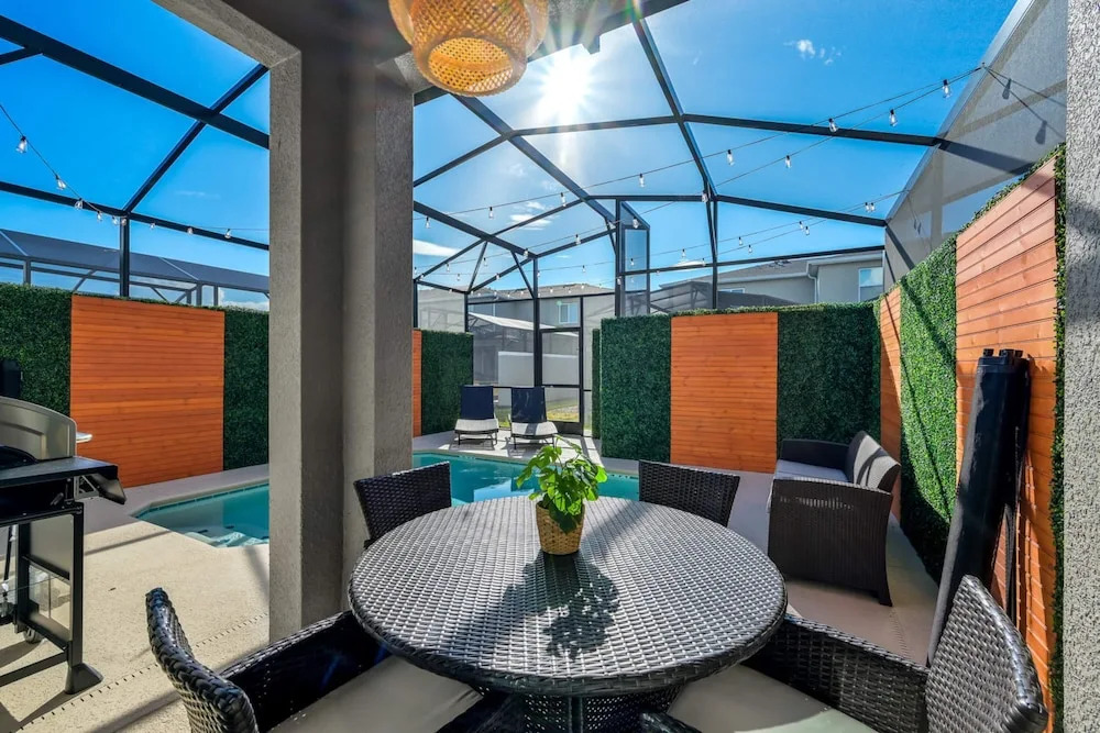 Opulent Retreat Themed Bedrooms and Pool Paradise