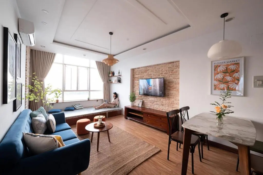 MILKY APARTMENT - 3 Phòng Ngủ, View biển, 5P Ra Biển