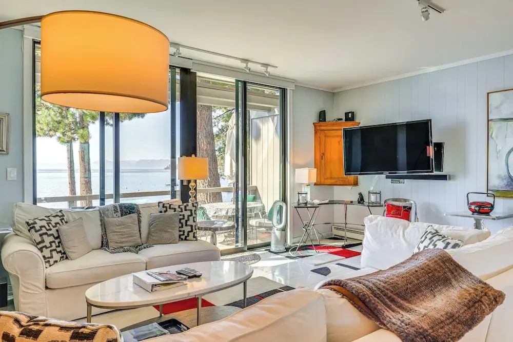 Lake Tahoe Gem w/ Furnished Deck & Water Views!
