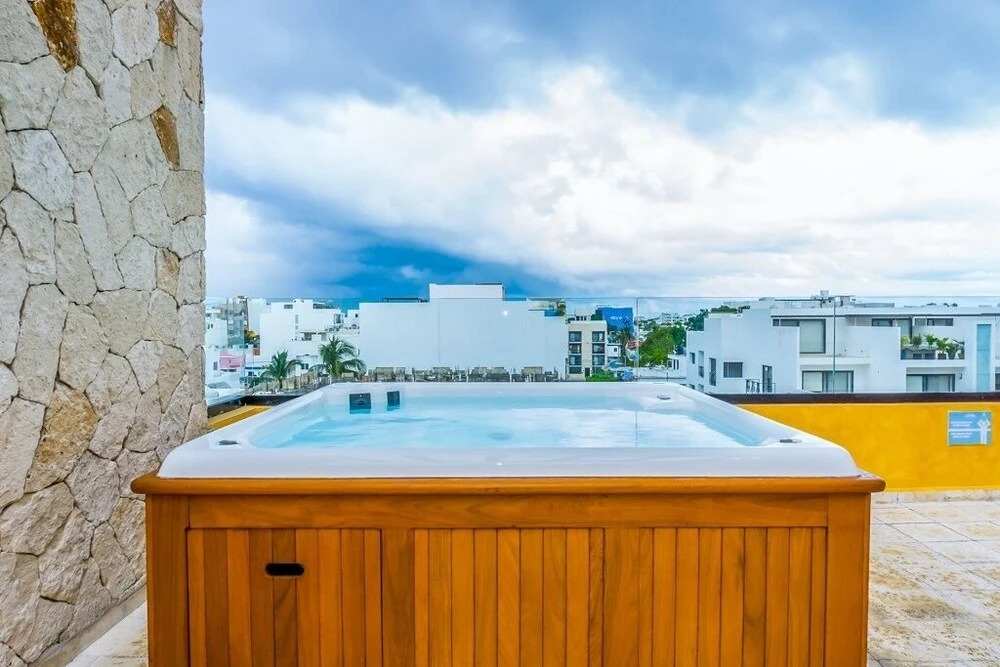 Lunada 314 Modern Playa del Carmen Condo with Tropical Garden View by RedAwning