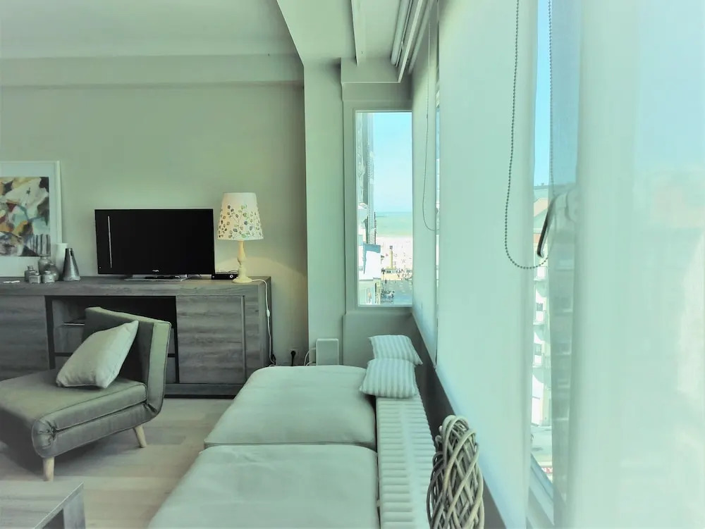 Vue Mer, Luxueux T3 Gar, La Noordzee à Votre Porte, 2à 6 Etbébé à Ostende Centre