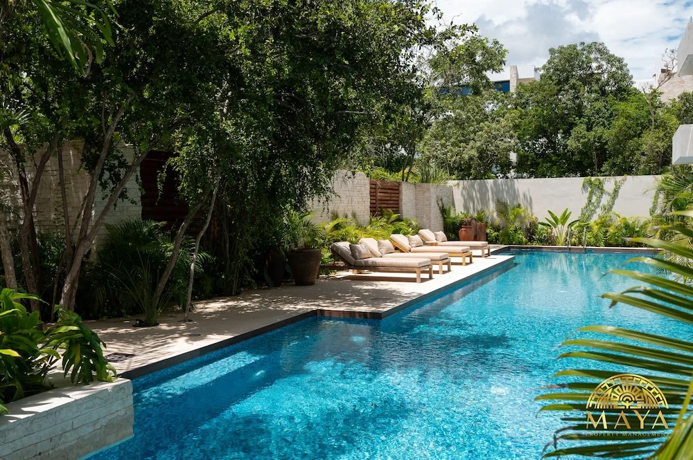 NHOA 112B Lux 1BR Condo Plunge Pool in Aldea Zama