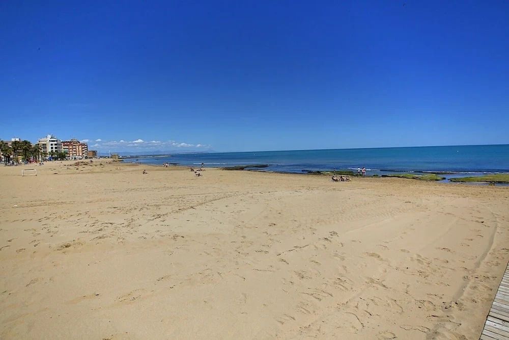 The nearest bungalow to the beach