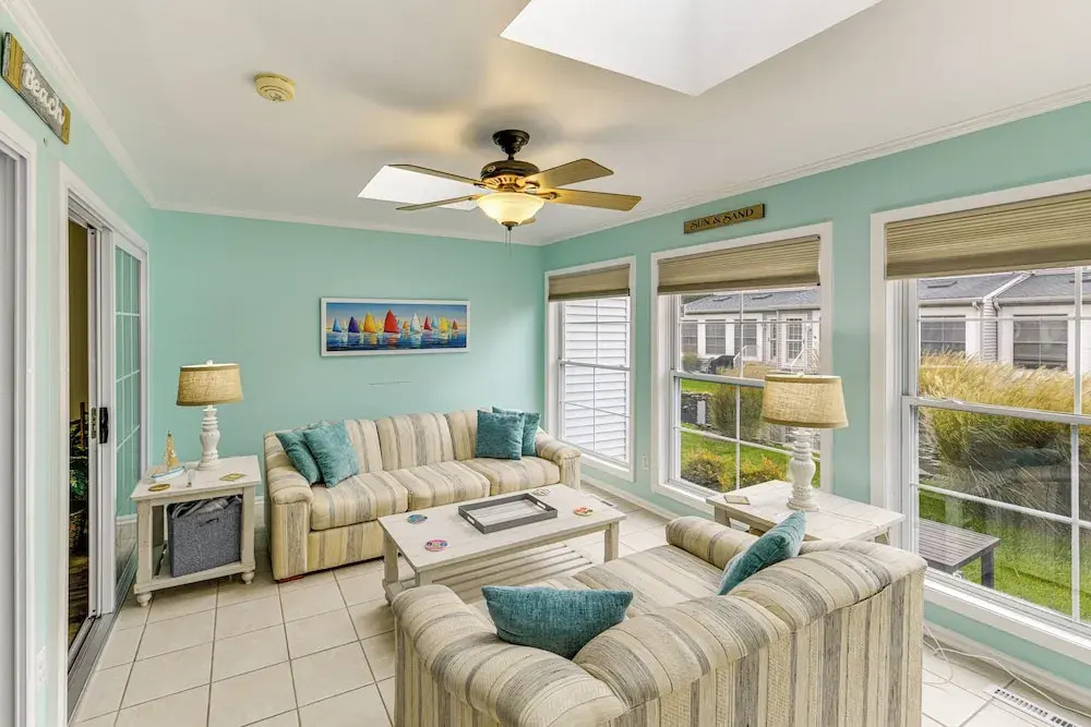 2 Mi to Rehoboth Beach: Home w/ Sunroom!