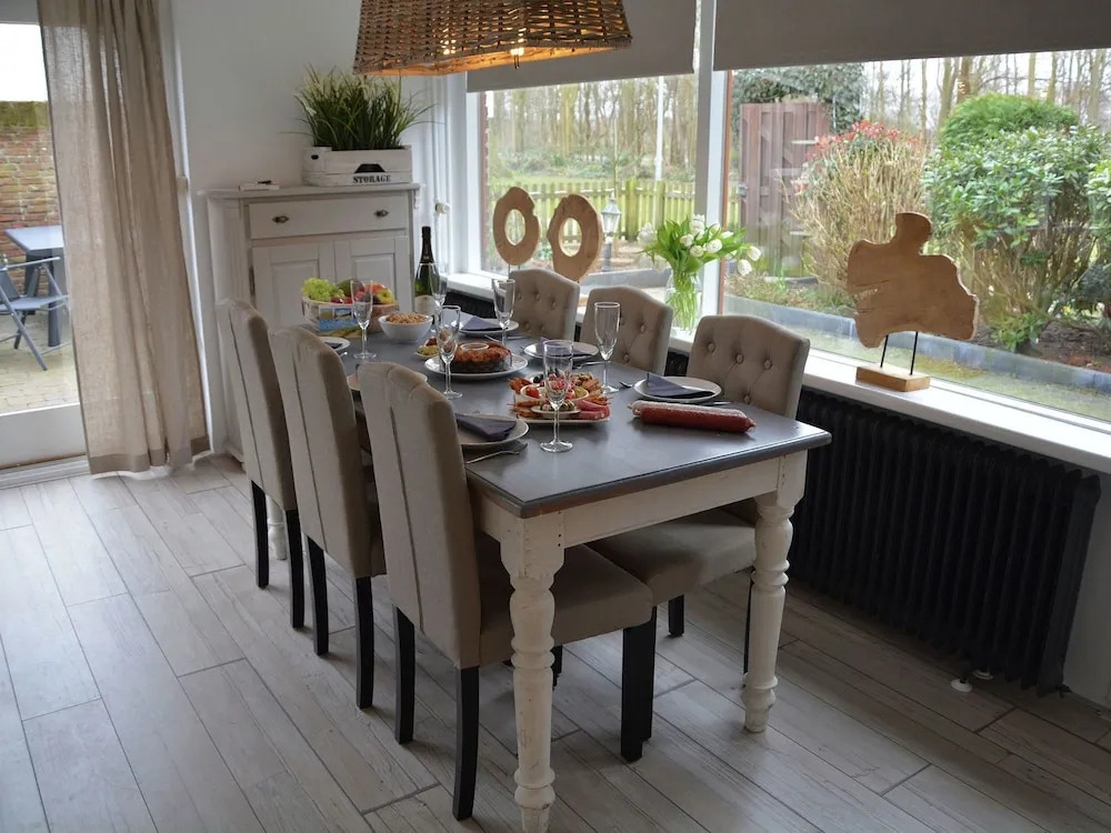 A Detached Holiday Home on the Edge of a Spaciously Designed Holiday Park