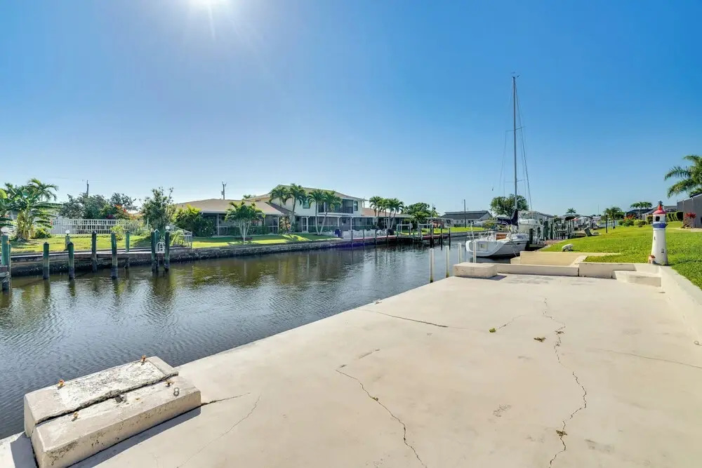 Canal Access! Pet-friendly Cape Coral Group Escape