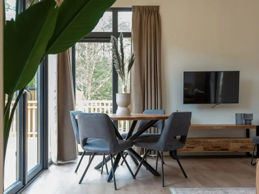 Modern Chalet With Dishwasher, in a Holiday Park, in a Natural Environment