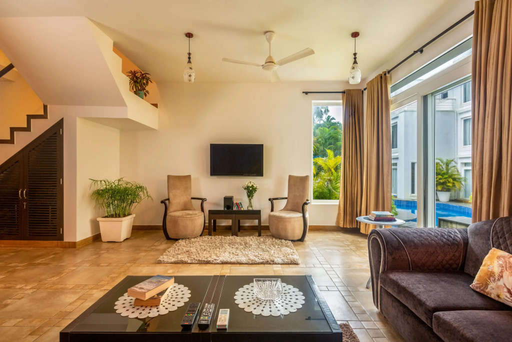 The Bumblebee- Serene 3BHK Villa- Candolim, Goa By StayMonkey