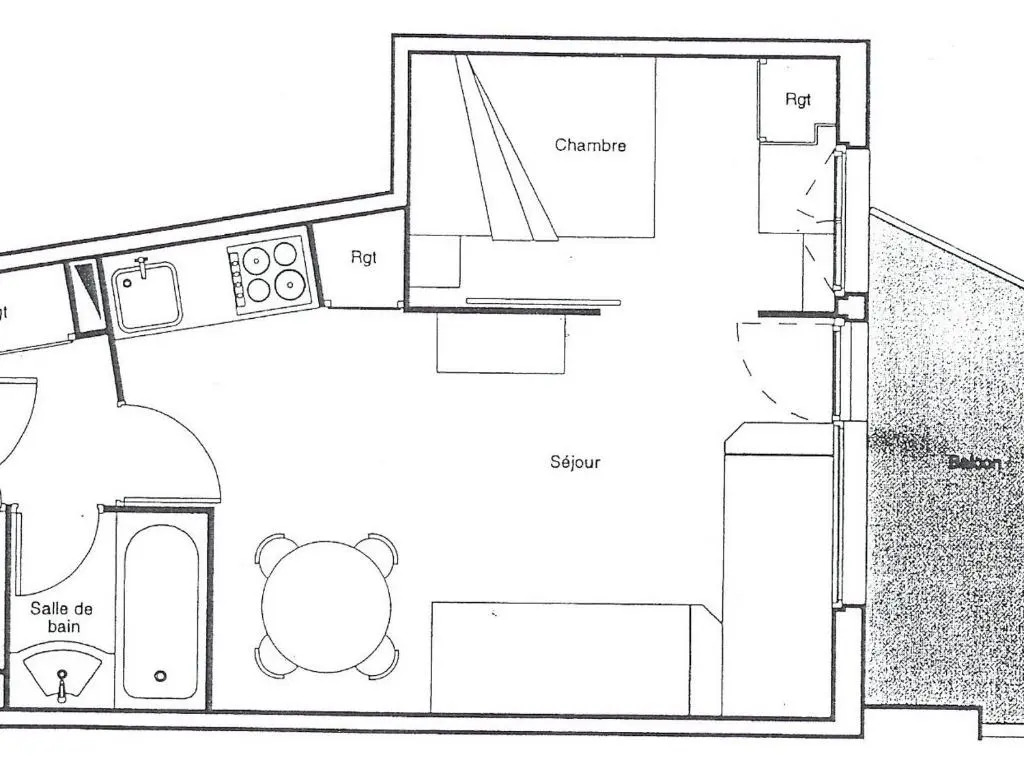 Appartement Avoriaz, 2 pièces, 5 personnes - FR-1-634-22