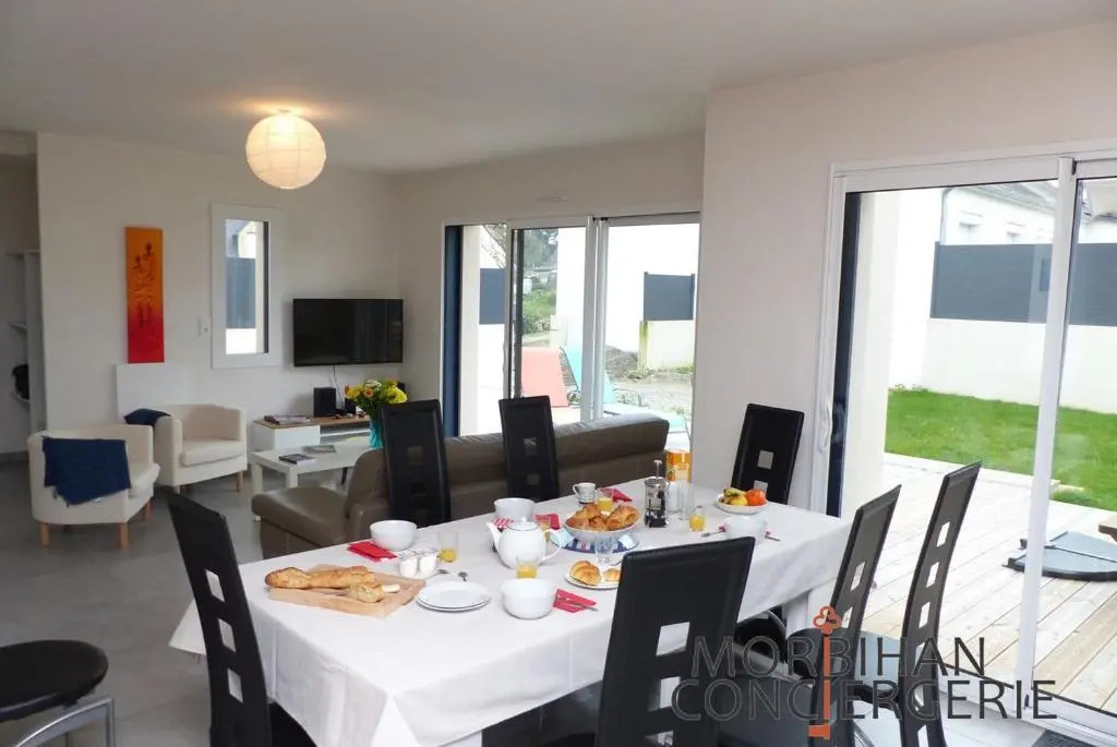 Maison contemporaine 10 pers à Saint-Pierre-Quiberon