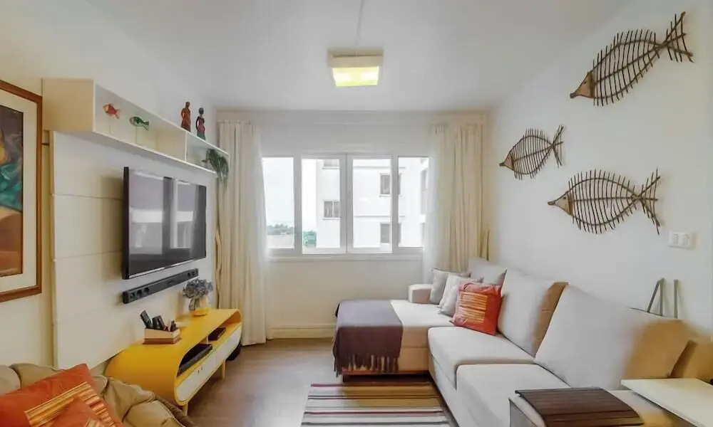 3BR apt Near Beach w/ Garage in Picarras Nra0490