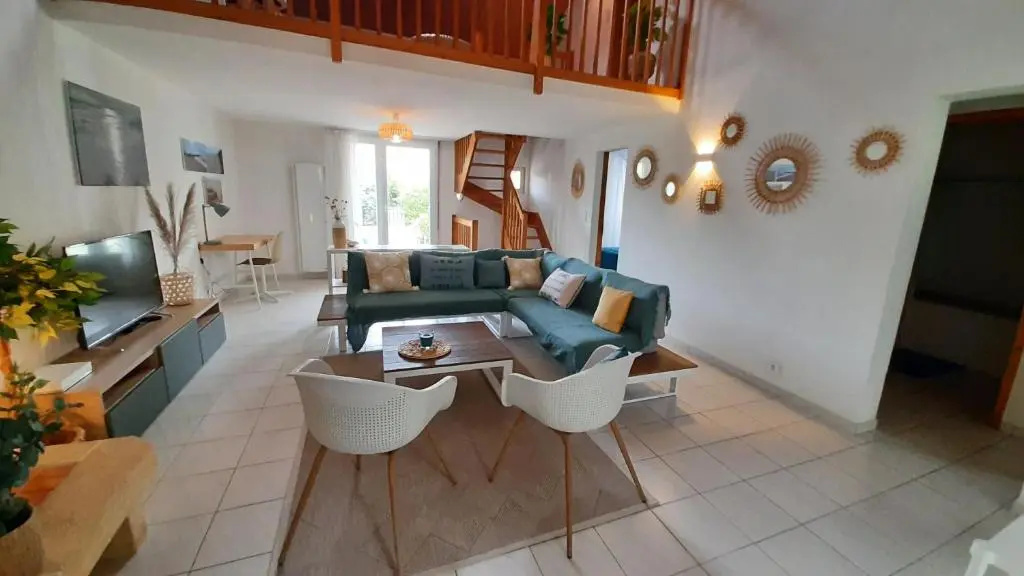 L'Escapade maison 3 chambres + mezzanine 8 personnes