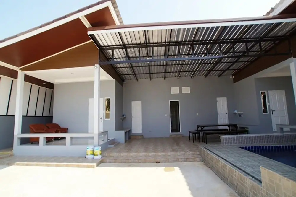 บ้านพาขวัญ พูลวิลล่า หัวหิน - 2 ห้องนอน พัก 10-15 คน