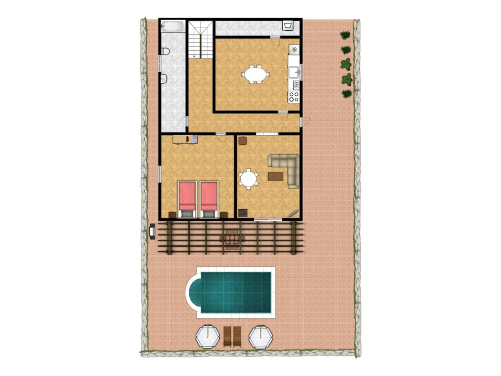Villa Alegranza Heated Private Pool Walk to Beach A C Wifi Car Not Required - 2369