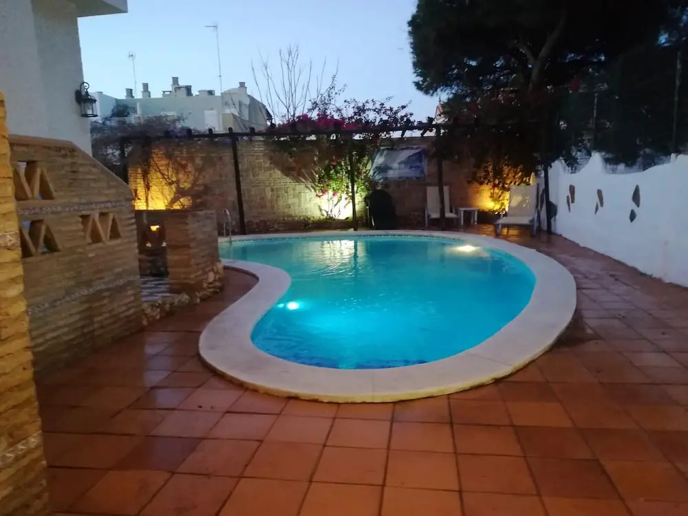 Villa with 2 Bedrooms in Punta Umbría, with Private Pool, Enclosed Garden And Wifi