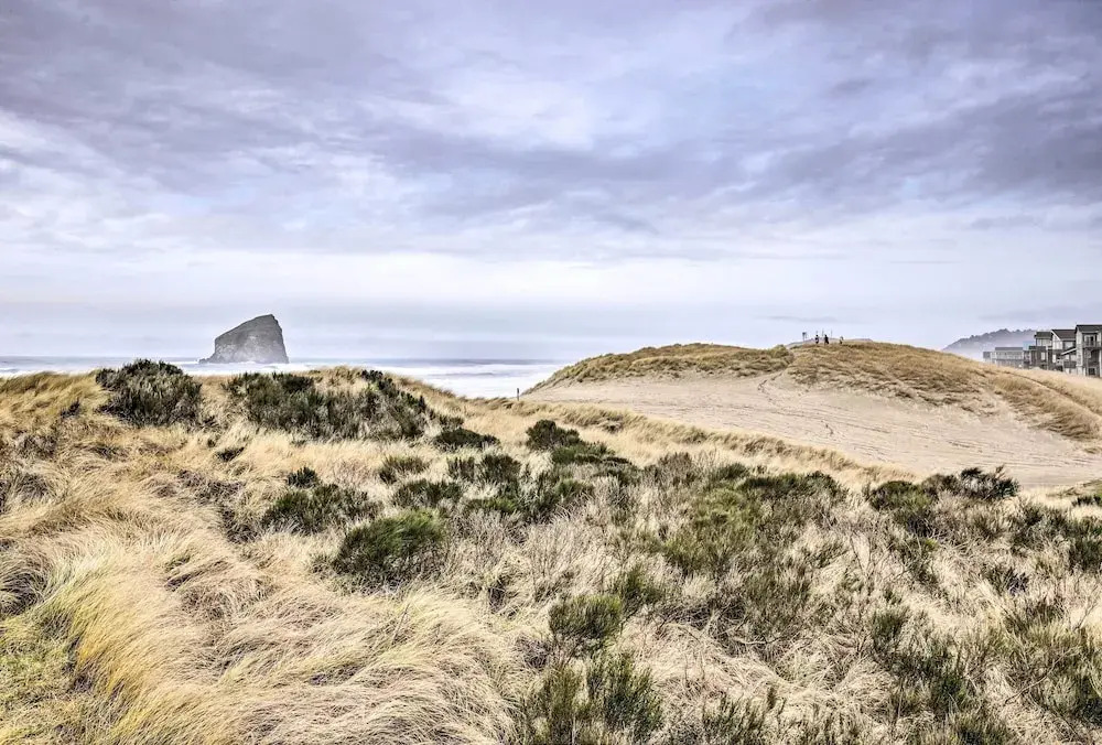Walk to Beach: Pacific City Home w/ Bay Views!