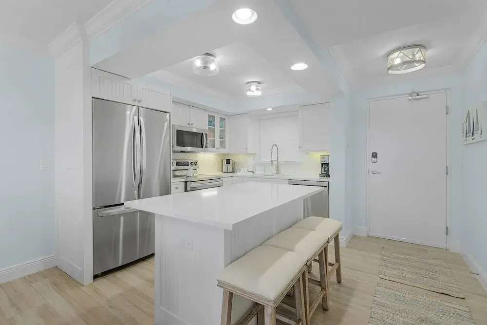 Welcome To Beach Villa's # 603 Vacation Rental - 250 Estero Blvd 2 Bedroom Condo by RedAwning